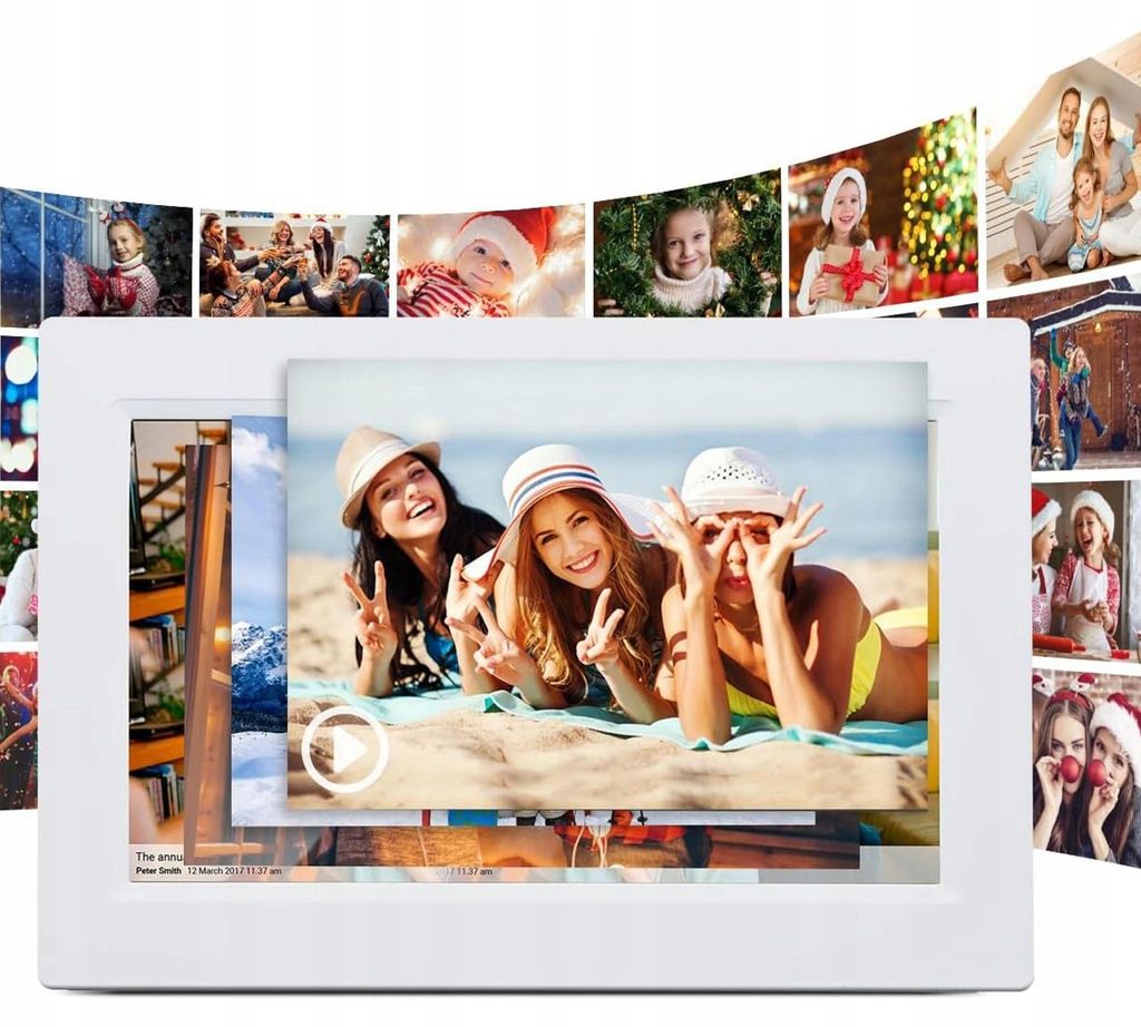 Kruger&Matz FRAMEO Wi-Fi Cyfrowa Ramka Zdjęcie produktu 