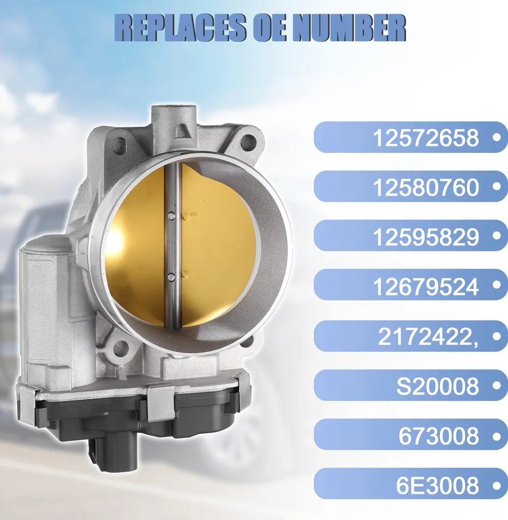 Boîtier Papillon Cadillac Escalade 12572658 - Pièce Moteur Électronique