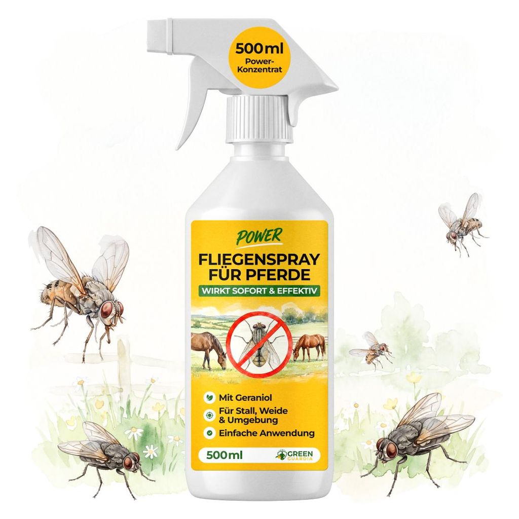 Fliegenspray Pferd 500 ml – Bremsenabwehr & Mückenschutz, Produktbild 