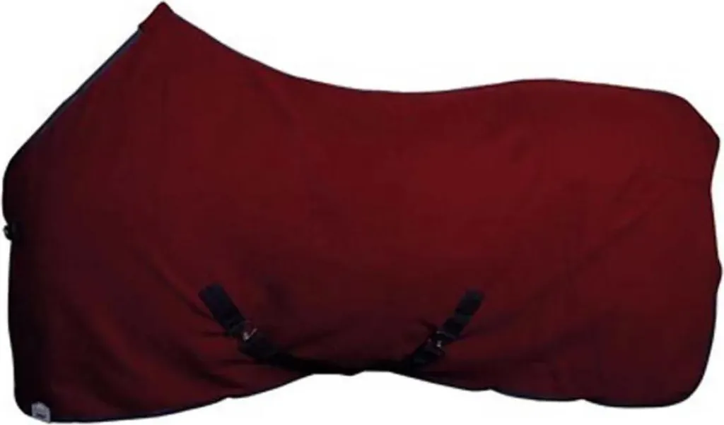Couverture Polaire Cheval Rouge 185 cm : Évitez les Coups de Froid