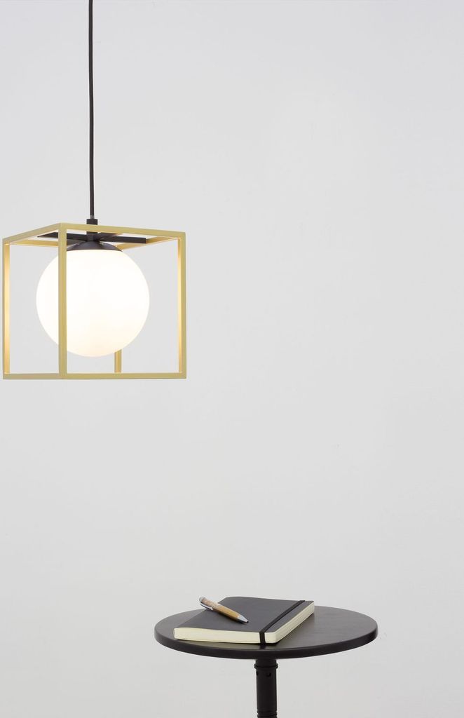 Nova Luce JULIET Pendelleuchte E14 Gold 18x18x120cm dimmbar 9206401