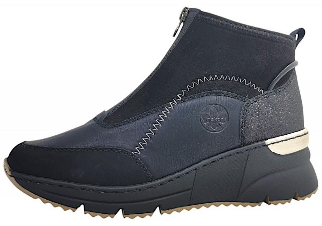 Rieker Stiefelette Schwarz in Gr. 39