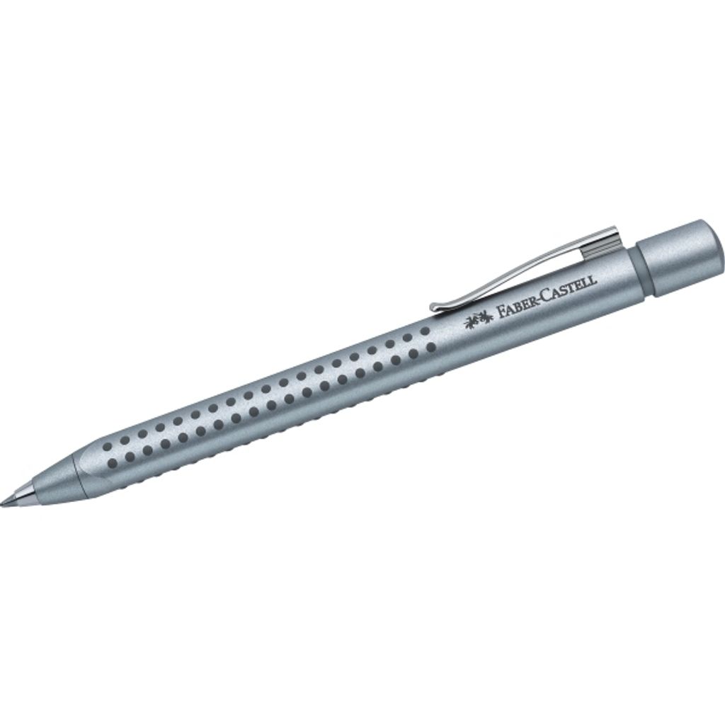 Kugelschreiber Grip 2011 M silber. Produktbild 