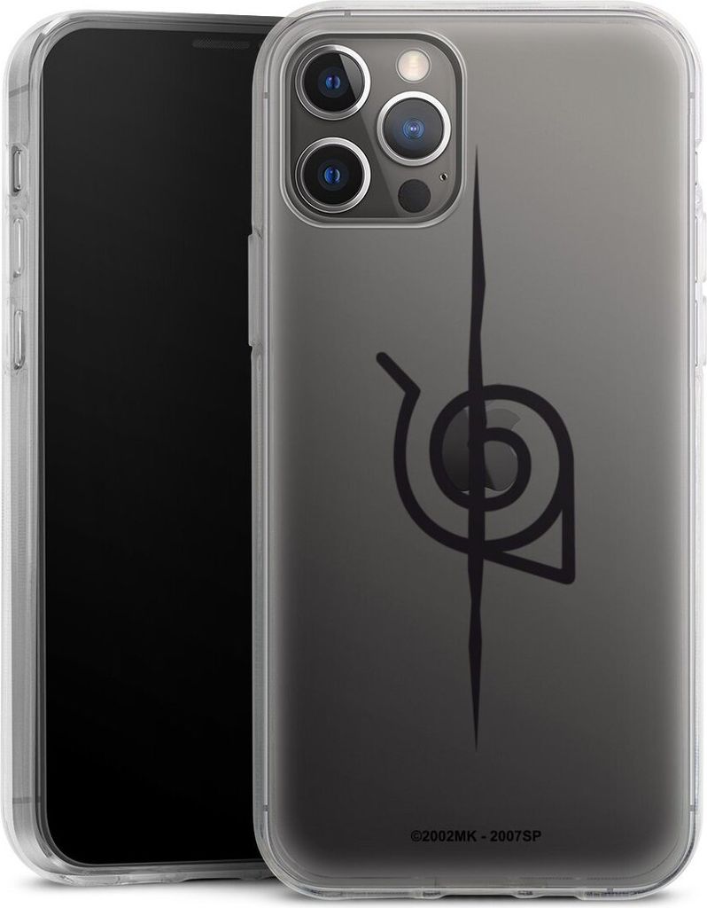 DeinDesign Handyhülle für Apple iPhone 12 Pro Silikon Hülle Case Smartphone Schutzhülle Naruto Shippuden Sasuke Konoha