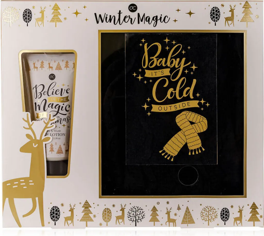 Rituel Cocooning Hivernal Accentra Winter Magic pour Bain et Douche
