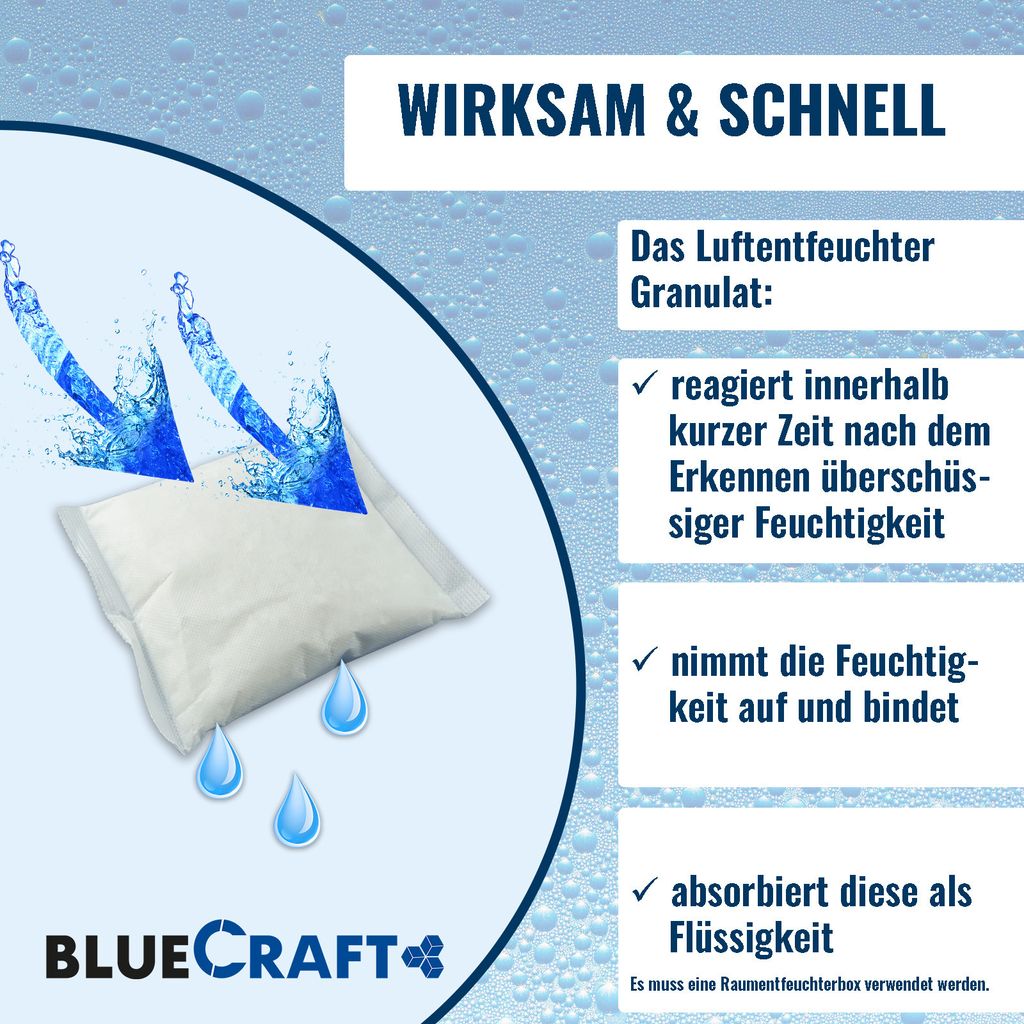24x 450 g Luftentfeuchter Granulat Nachfüllpack im Produktbild 4