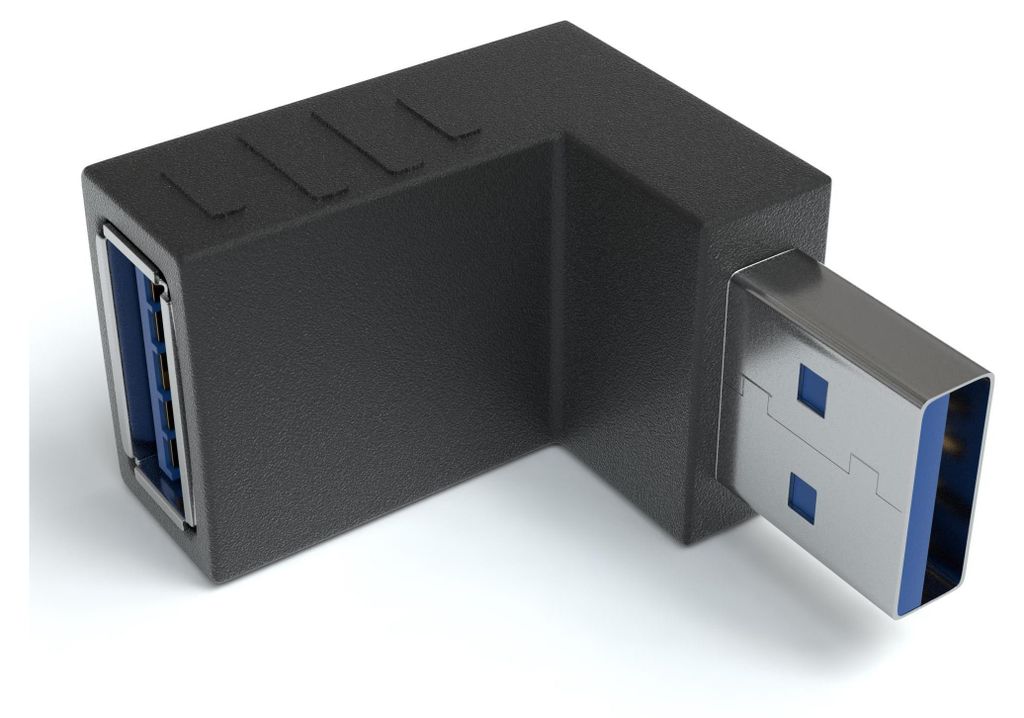 USB 3.0 Winkel Adapter 270° Grad Winkeladapter A Stecker zu Produktbild 