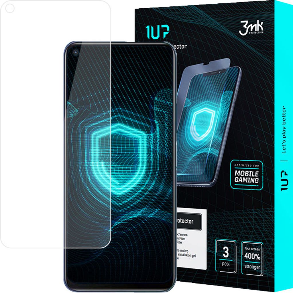 3mk Display Schutzfolie 1UP für Vivo Y70T transparent Gaming (3 Stück)