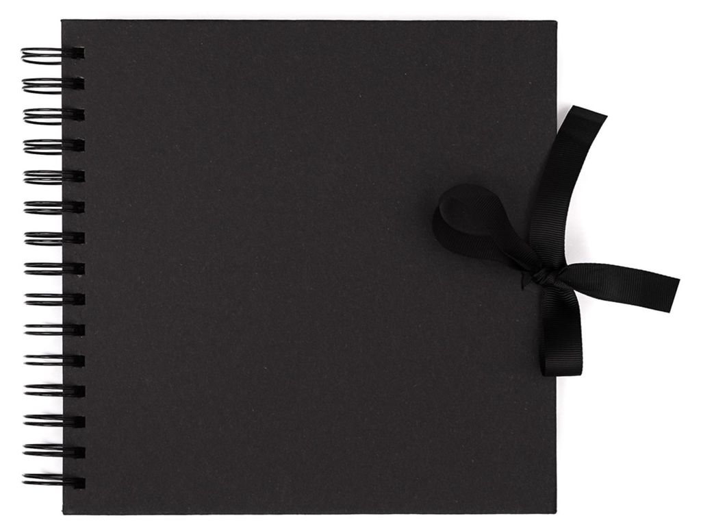 Album per scrapbooking 20,5 x 20,5 cm, 40 fogli, nero, a Immagine del prodotto 
