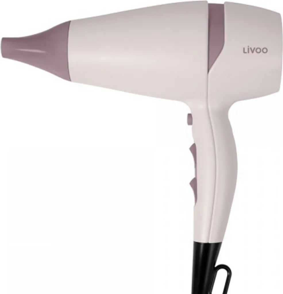 Sèche-cheveux ionique 2200W Livoo DOS209 : finie l'électricité statique