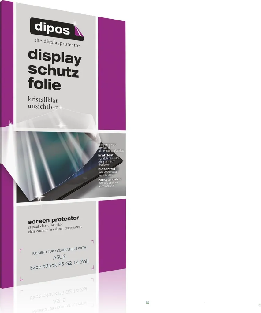 Protecteur d'écran transparent pour ASUS ExpertBook P5 G2 14" Pack de 2