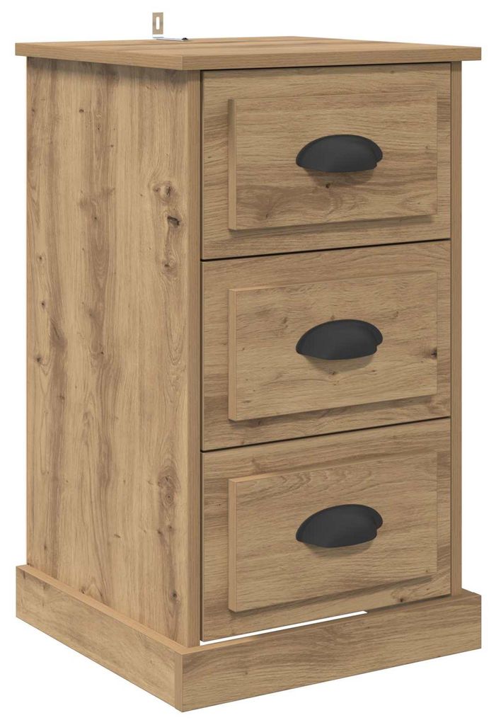 Nachttisch Artisan-Eiche 39 x 39 x 67,5 cm Holzwerkstoff