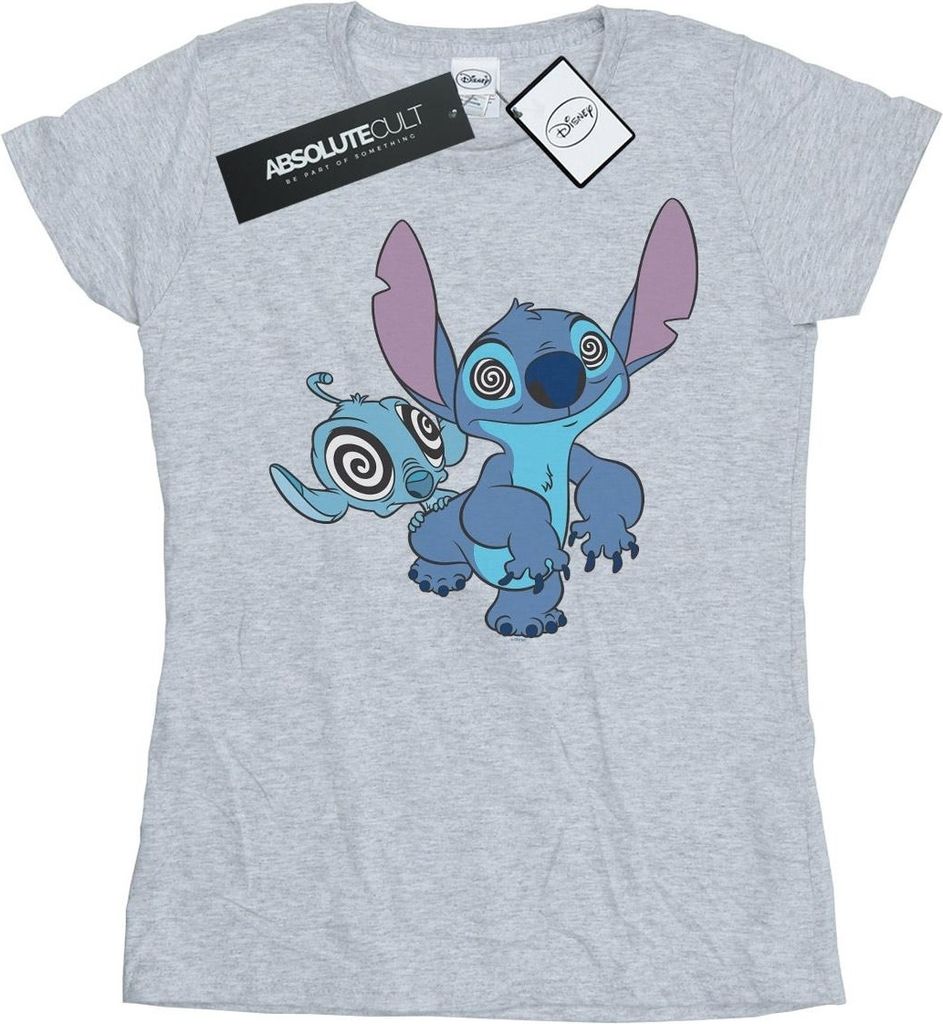 Disney - "Hypnotized" T-Shirt für Damen BI15540 (M) (Grau)
