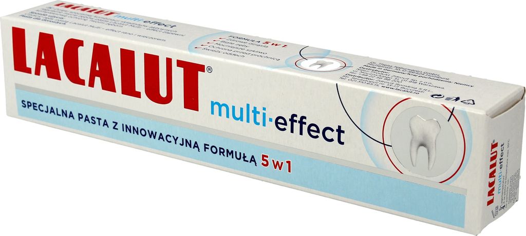 Lacalut Multi Effect pasta do zębów 75 ml Zdjęcie produktu 