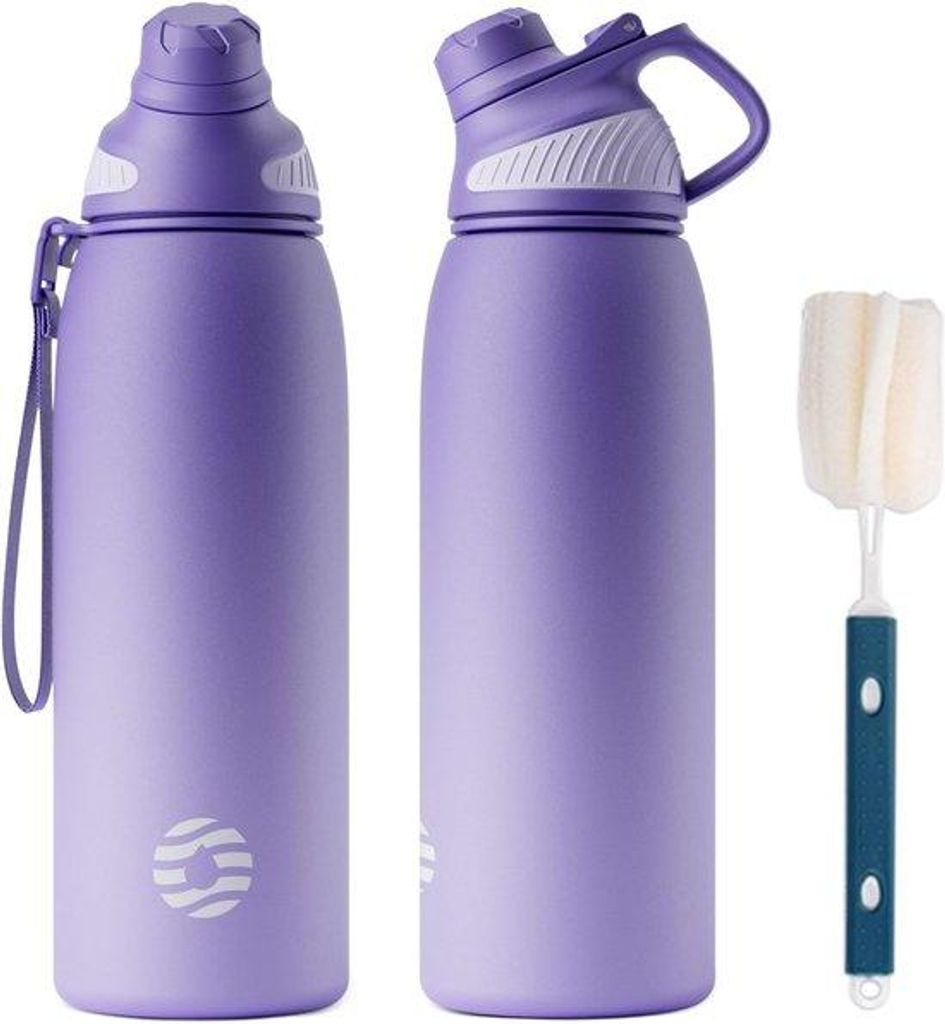 Famanu sportwaterfles met magnetische sluiting – 1000 ml – Productafbeelding 