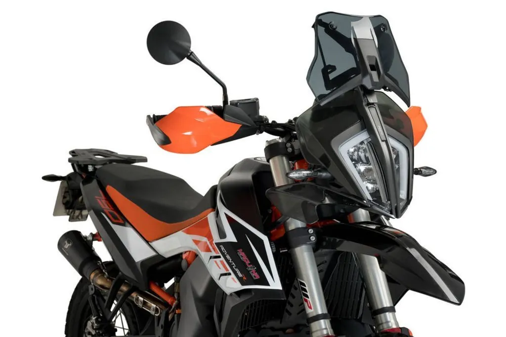 Réglage de bulle manuel pour KTM 790 ADVENTURE PUIG 20504N Noir M.E.M.
