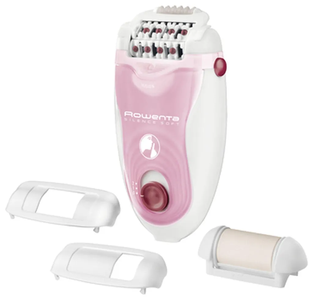 Épilateur Rowenta EP5620 Silence Soft Peau Lisse Durable Rose Blanc