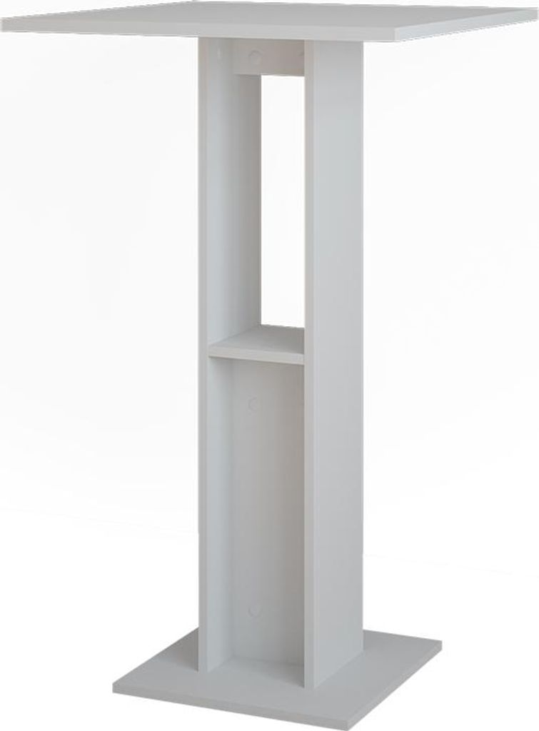 Barový stůl Vicco Repose Bílá 65 x 65 cm, Model 55577 Obrázek produktu 