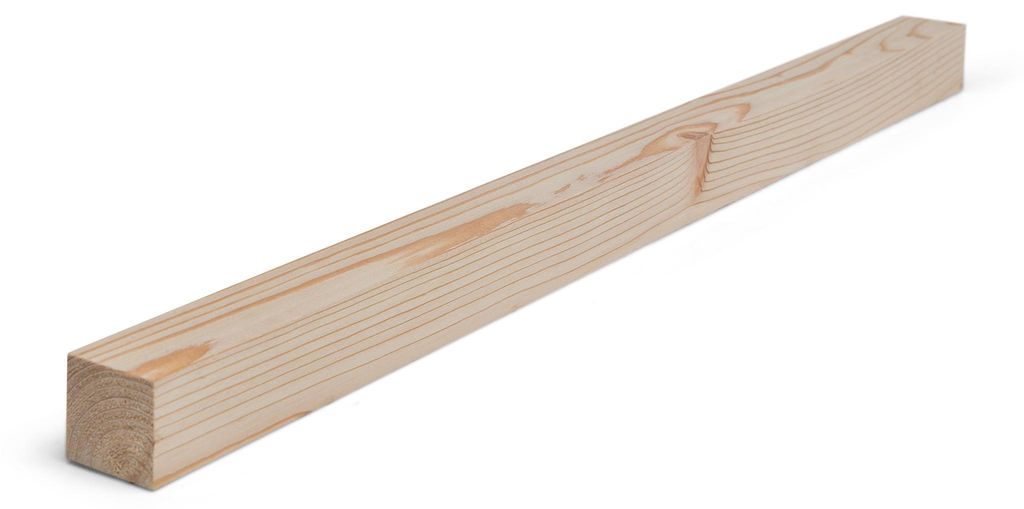 Holzleiste - Lärche gehobelt - 25 x 25 x 1000 mm Produktbild 