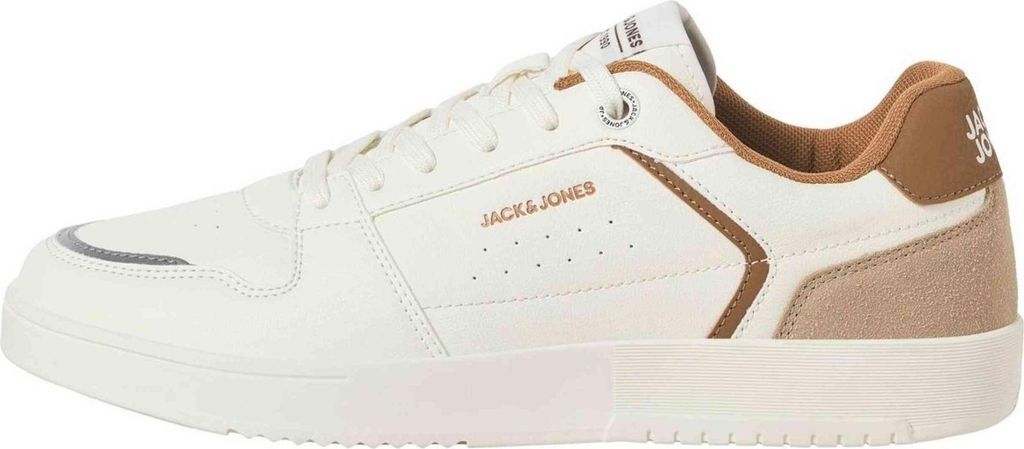 Jack&Jones Sneakers 12257992-MARSH in MARSHMALLOW/COGNAC color size 44