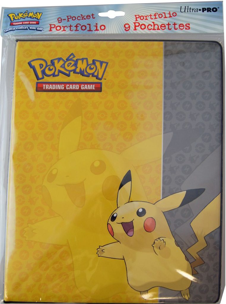 Pokémon Pikachu Sammelalbum DIN A4 für 180 Karten Ultra Pro
