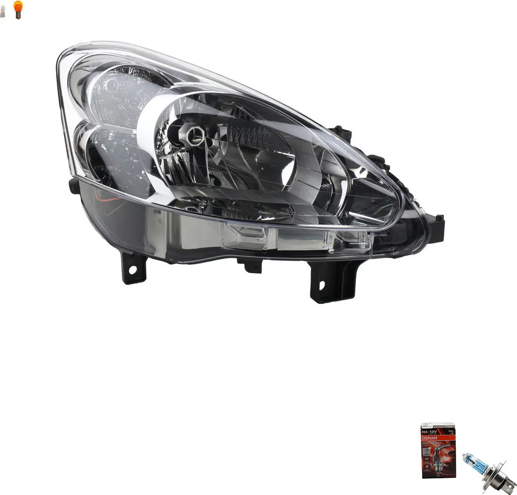 Upgrade Illuminazione Peugeot Partner: Faro Johns e Osram Laser H4