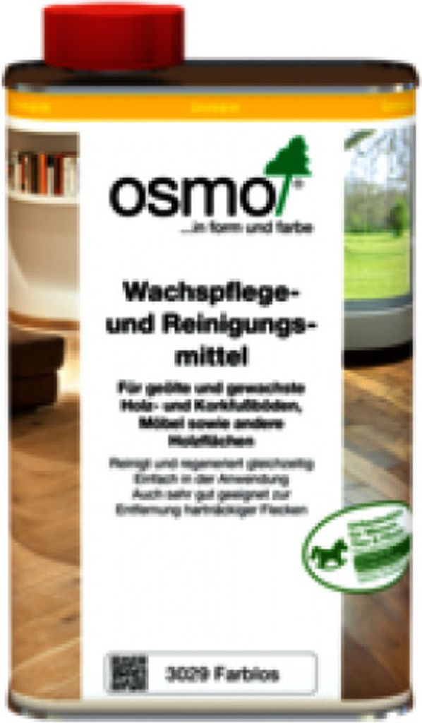 Osmo Wachspflege- und Reinigungsmittel Farblos 1,00 l - Produktbild 