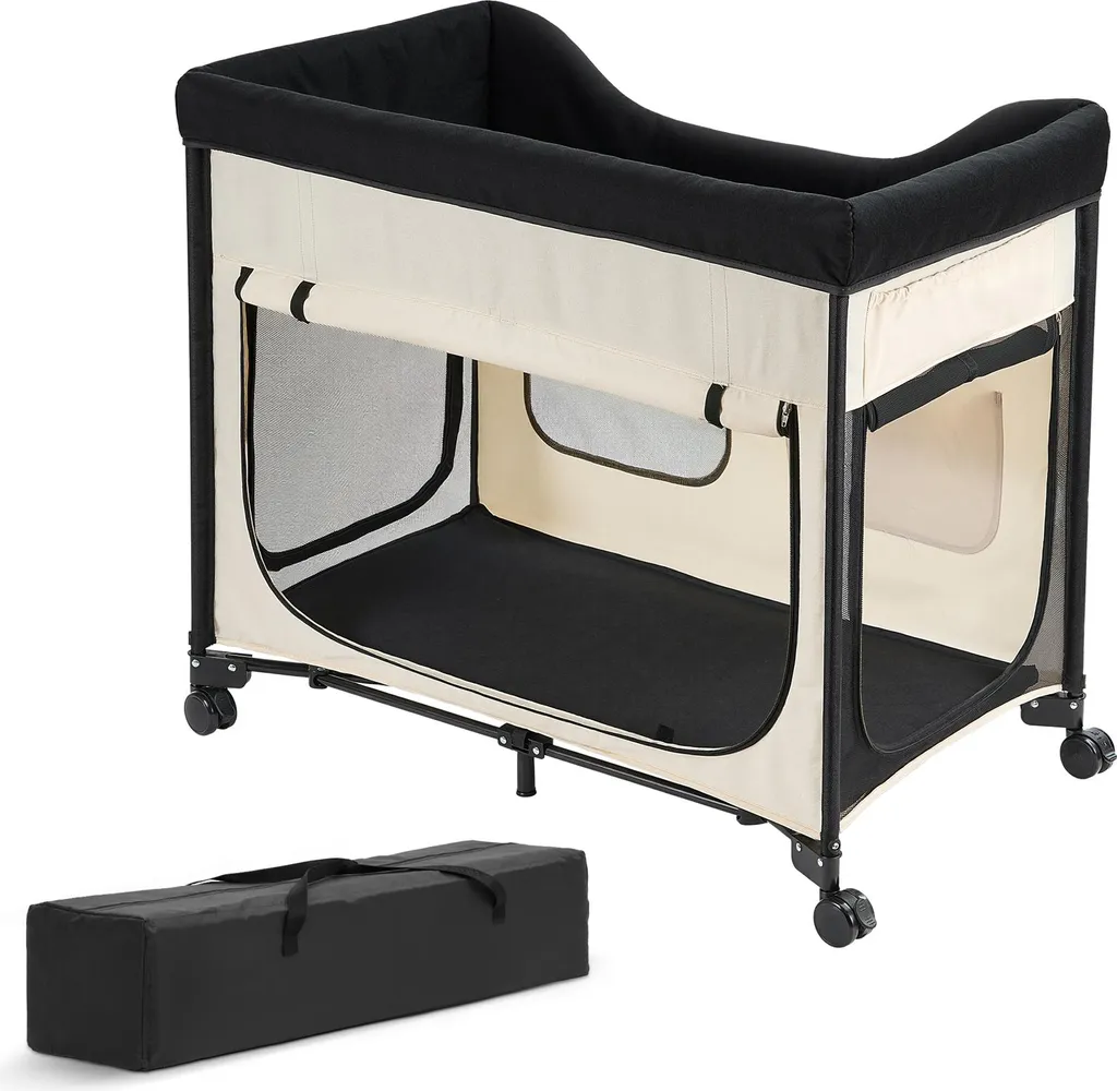 Lettino per Cani Beige SucceBuy XL: Design Elegante in Oxford e Velluto