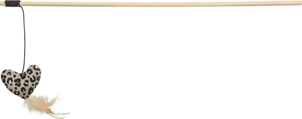 Gioco per gatti Trixie Beige, cuore in legno di poliestere