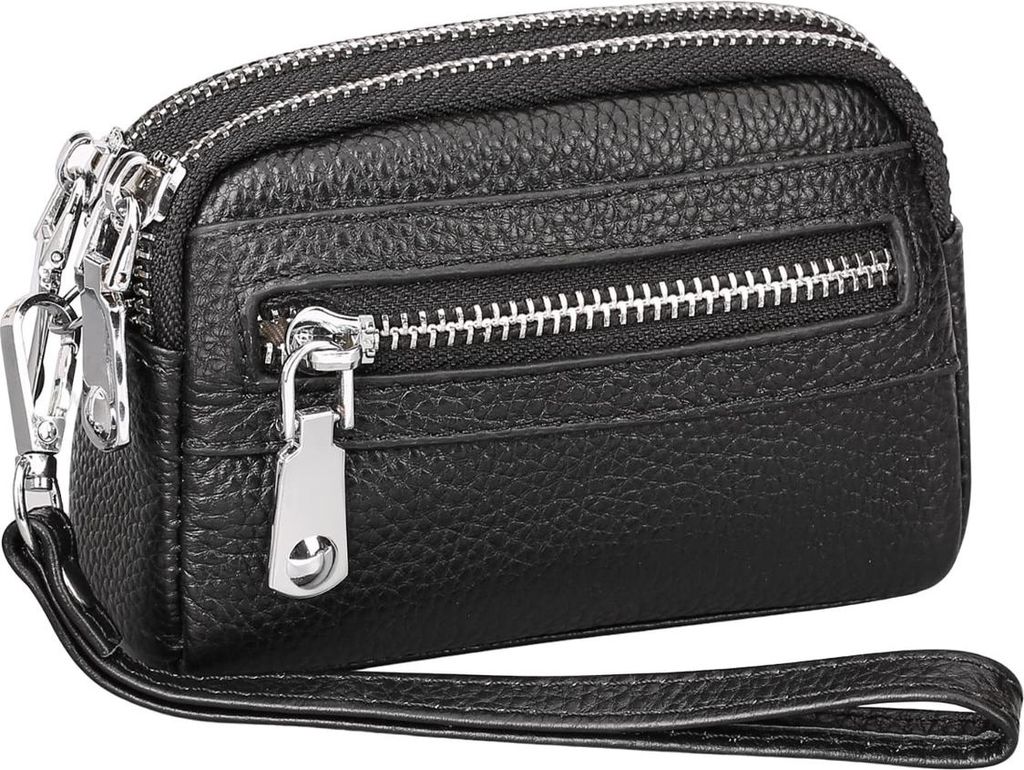 HTTDSLF Portefeuille Femme Cuir, Petit Porte Monnaie Femme, Porte HTTDSLF Portefeuille Femme Cuir, Petit Porte Monnaie Femme, Porte