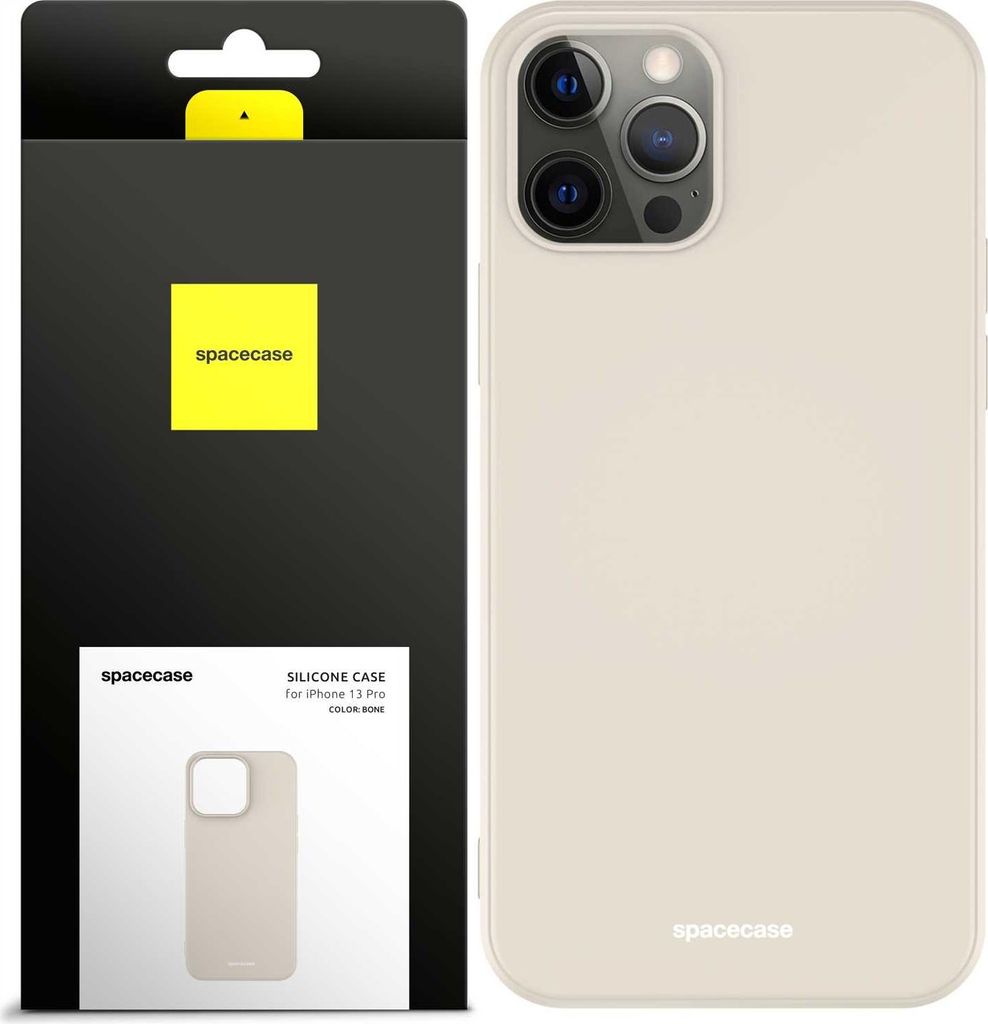 Spacecase Silikonhülle iPhone 13 Pro Knochen
