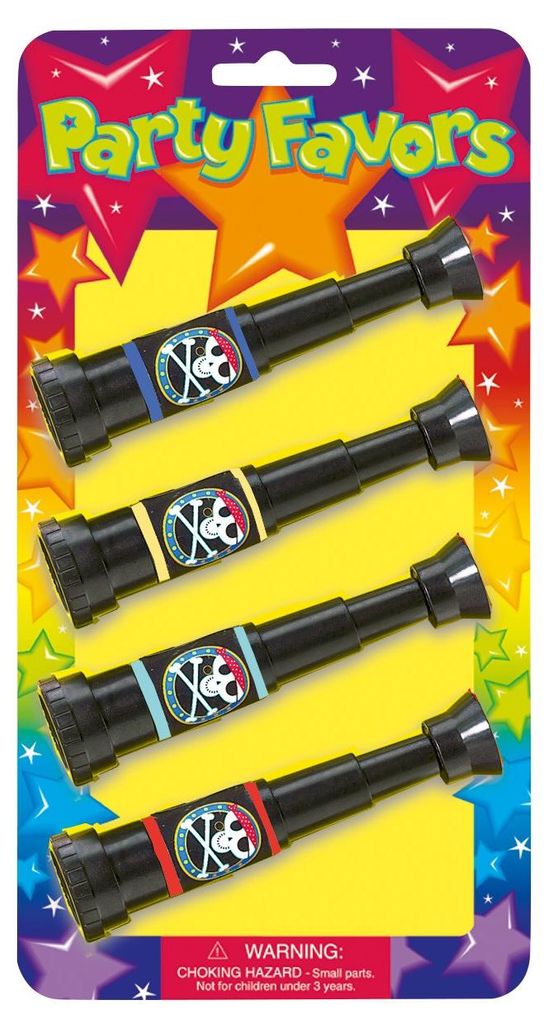 4 Piratenfernrohre