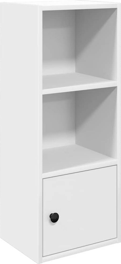 Bücherregal Weiß 31x24x77 cm Holzwerkstoff