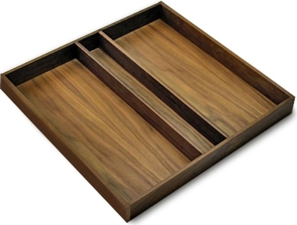 Mehrzweckeinsatz NUSSBAUM 60er Schubl. B 518 x T 472 mm passend für BLUM Legra 19 mm Schubladen