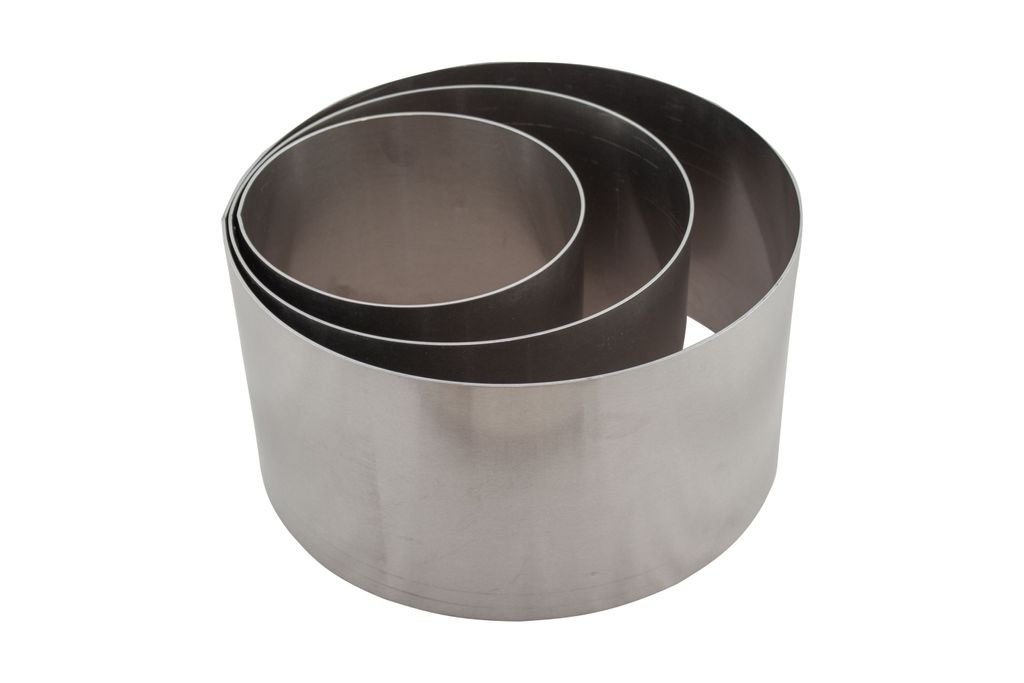 3-tlg. Ringe Satz, Aluminium, Backringe für Hochzeitstorten Produktbild 