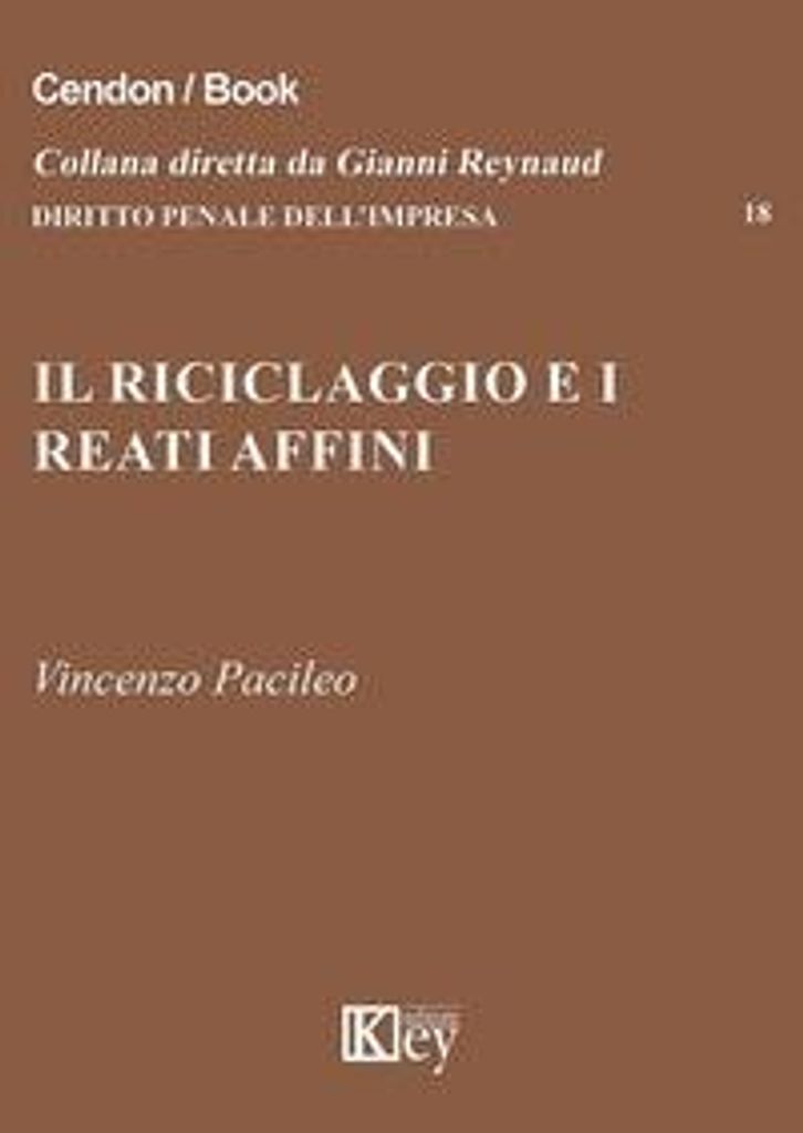 Pacileo, V: Riciclaggio e i reati affini