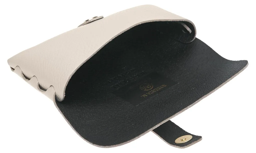 Boîtier à lunettes rigide beige Roberta M SS26 - Accessoire de Mode - 3