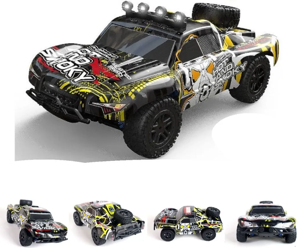 Buggy RC Antichoc HS301-1E Noir : Finis les Jouets Cassés en Extérieur