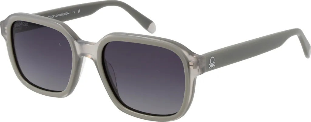 Lunettes de soleil Benetton BE5071 Grises contre l'éblouissement Homme