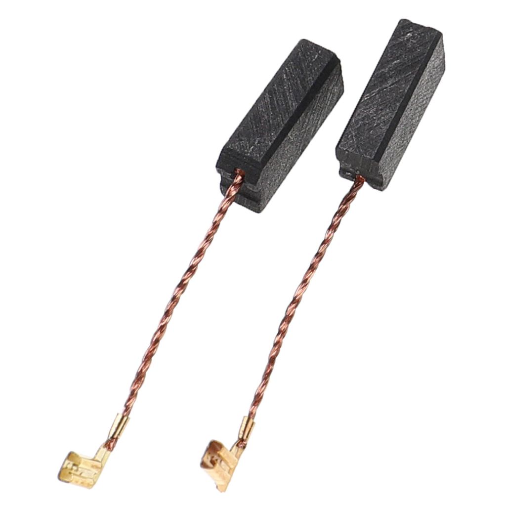 2X Carbon Brushes - 6x10x15mm For Matrix SMS Power Tools (SMS 1200-210 L, 1800-250 Promo)