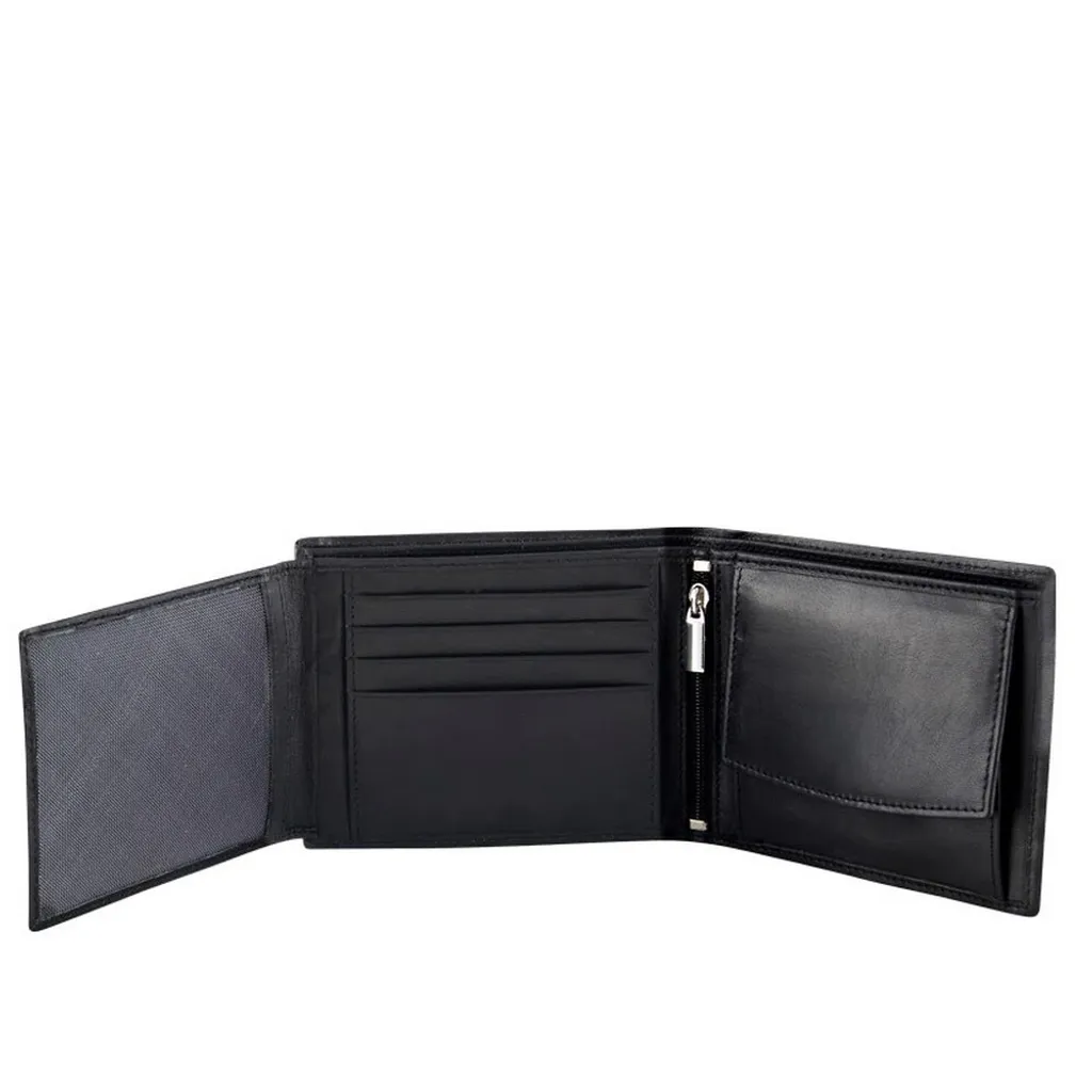 Porte-monnaie Friedrich Lederwaren en cuir avec protection RFID intégré