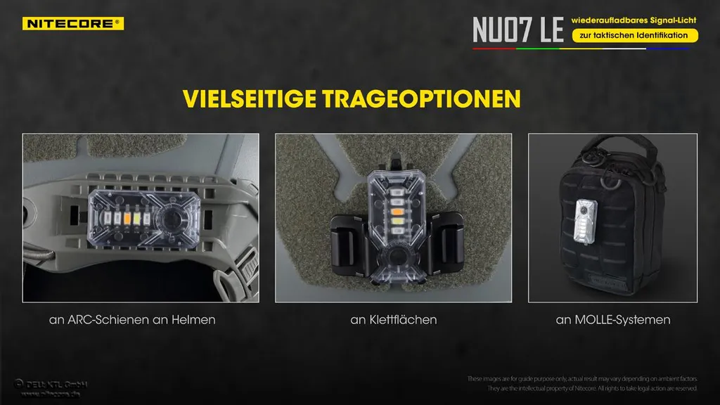 Nitecore NU07 LE : Évitez les Risques avec cette Balise de Repérage LED - 4