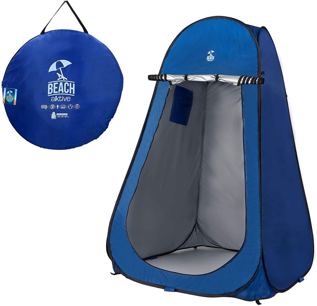 Tente active douche vestiaire Sans sol Bleu 120 x 120 x 190 Image du produit 