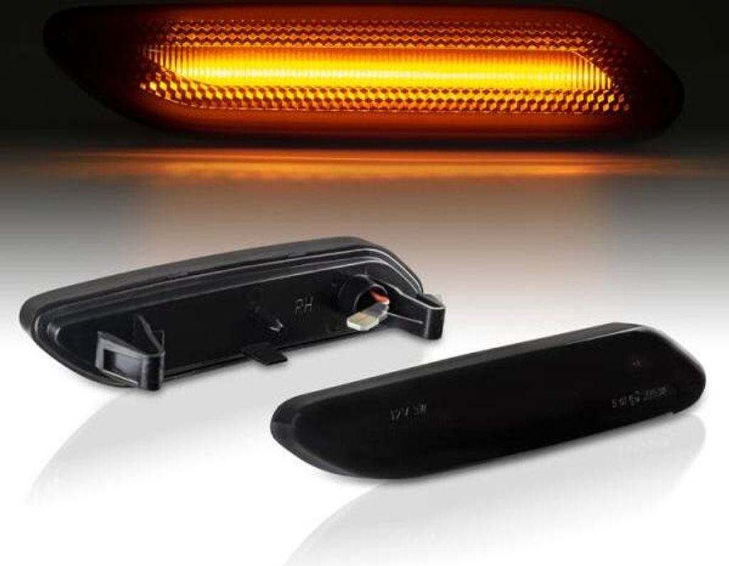 LED SEITENBLINKER Schwarz passend für BMW Mini Countryman Produktbild 