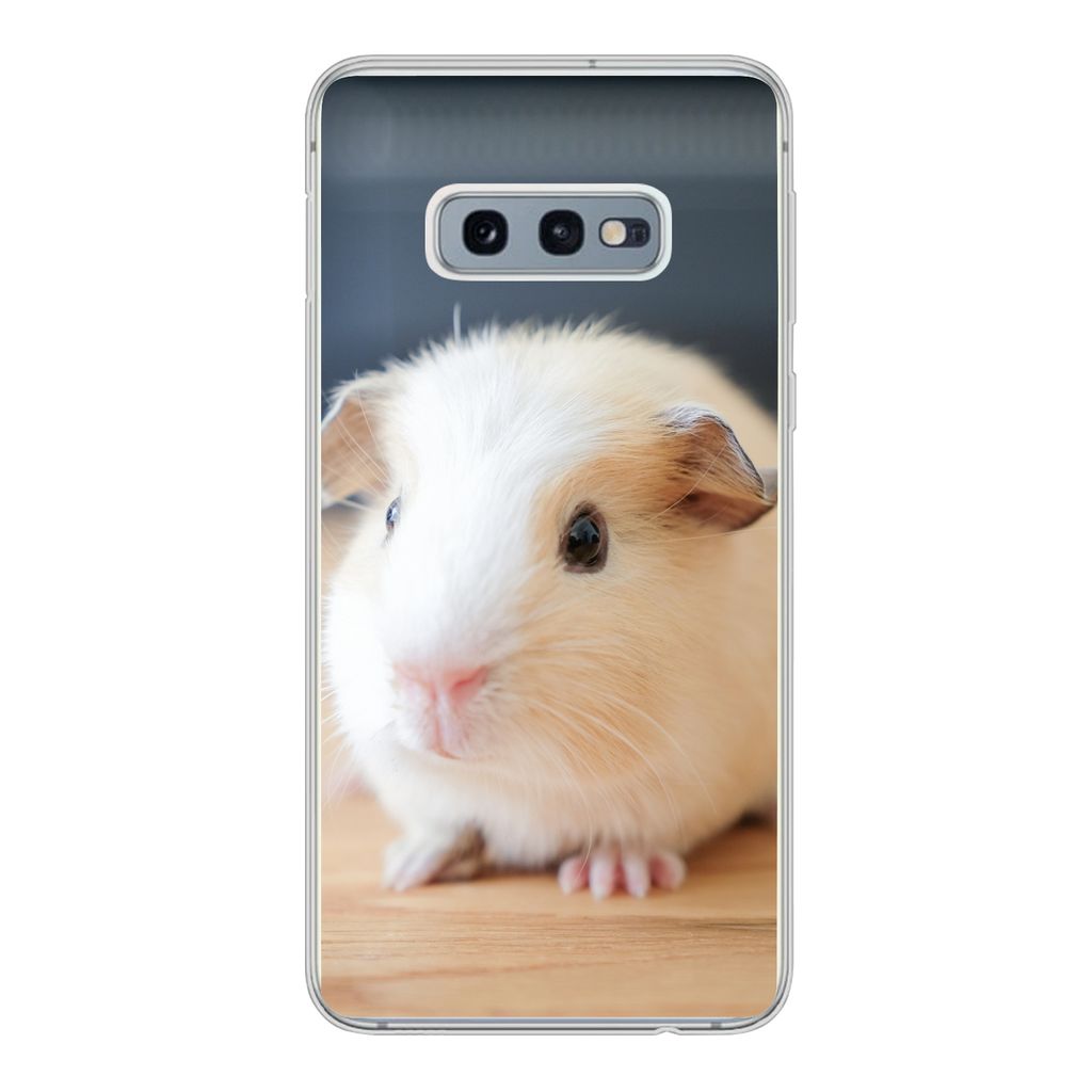 MuchoWow Handyhülle Schutzhülle Hülle für Samsung Galaxy S10e Niedliches Baby-Meerschweinchen Silikon Softcase Handy Hülle - Handy