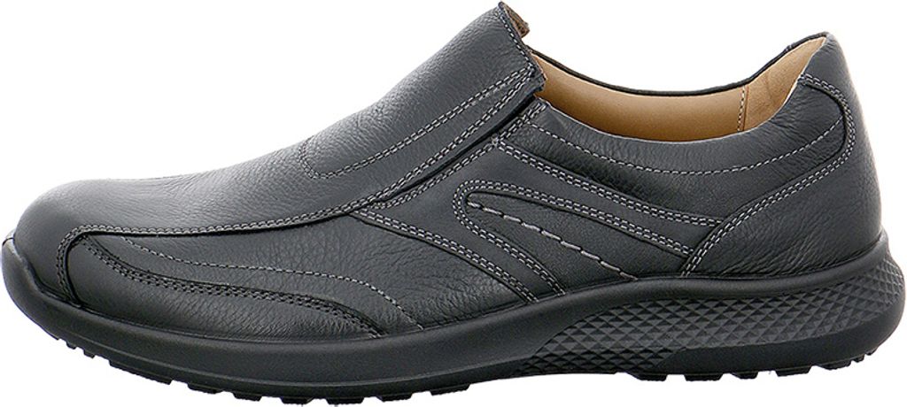 Jomos Slipper in Übergrößen Schwarz 322204 270 000 große Herrenschuhe
