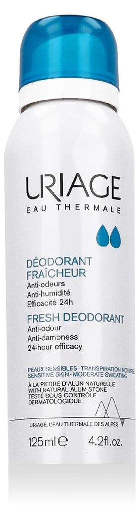 Uriage - Fresh Deodorant Sensitive Skin - Deospray 125ml Immagine del prodotto 