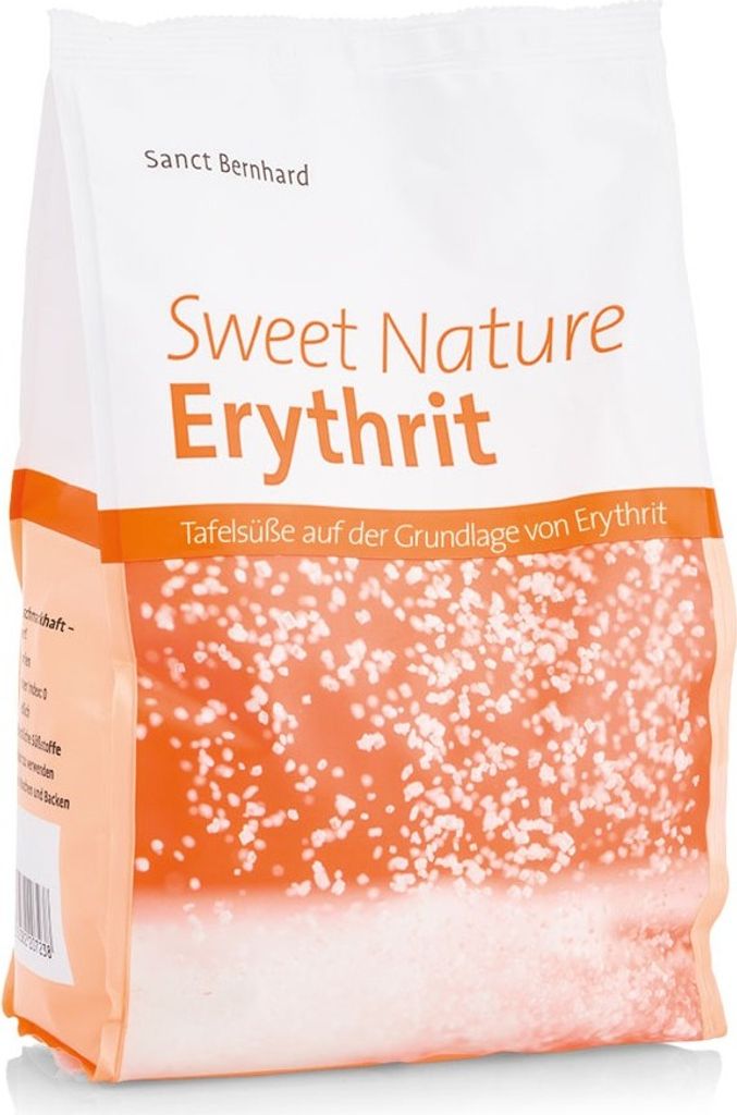 Sanct Bernhard Sweet Nature Erythrit - 1 kg-Beutel