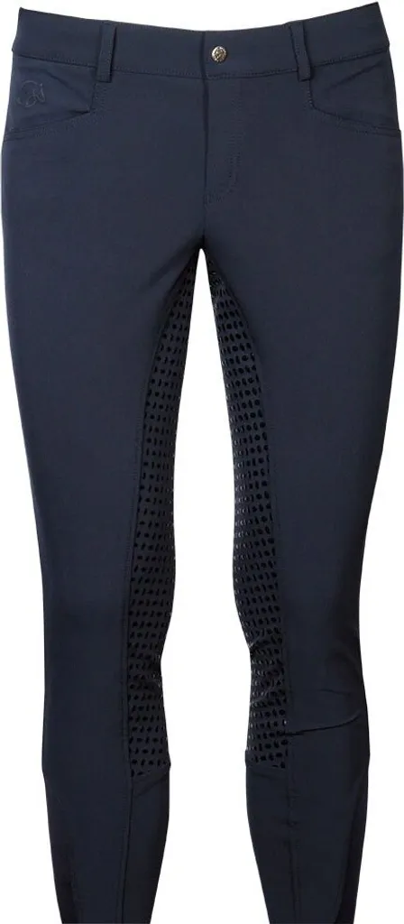 Pantalon Équitation Enfant Harry's Horse Liciano Bleu 164 Full Grip
