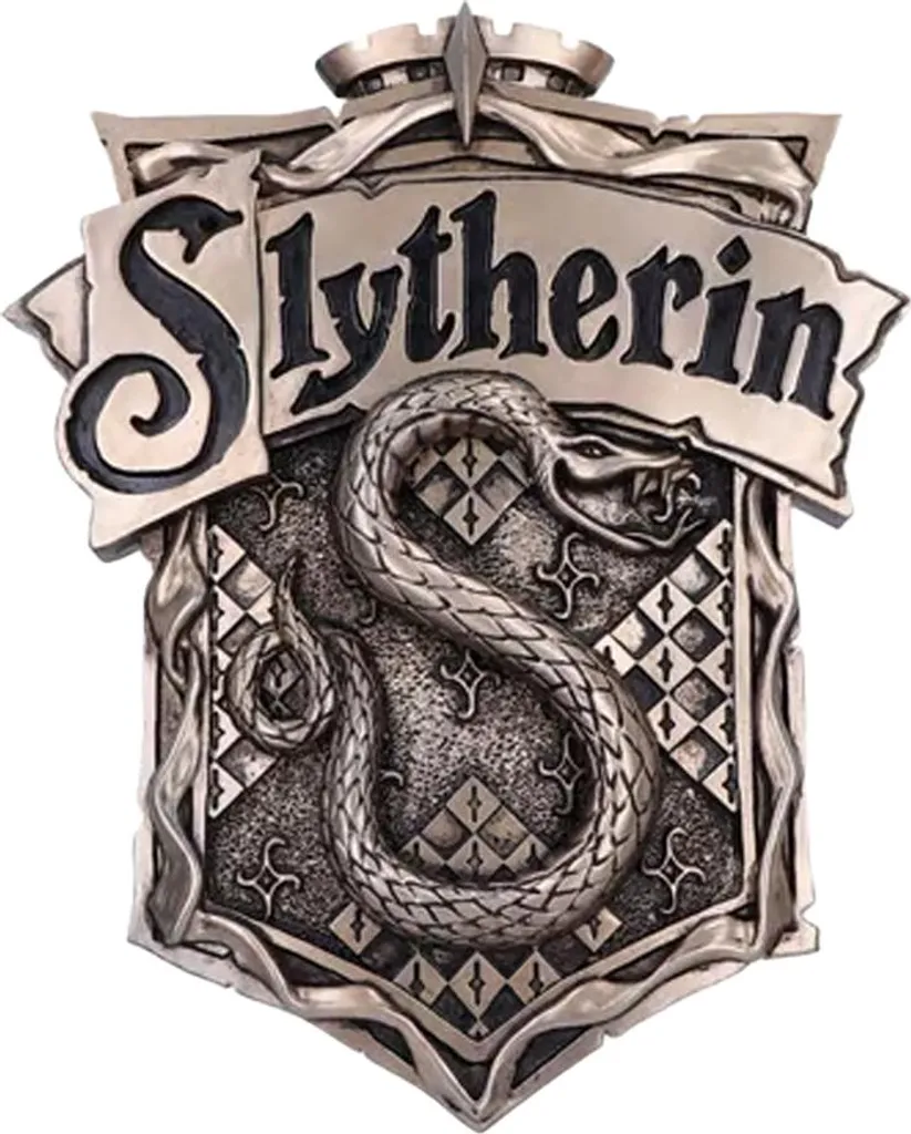 Décoration Murale Harry Potter Slytherin Tafel Marron par Nemesis Now